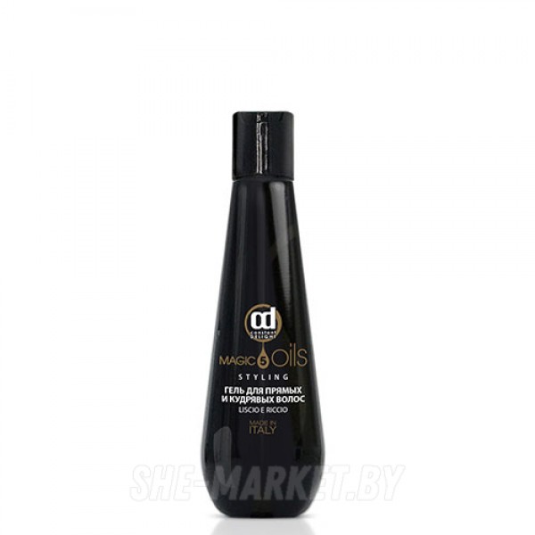 Гель для прямых и кудрявых волос 5 Масел 5 Magic Oils Liscio Riccio Gel, 200 мл