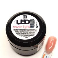 LED Cover Light - камуфляжный гель для наращивания ногтей, 15гр LED Cover Light - камуфляжный гель для наращивания ногтей, 15гр