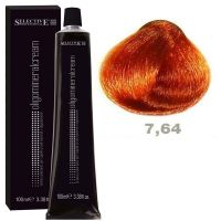 Крем-краска для волос Oligomineral Cream 7.64 блондин красно - медный 100мл