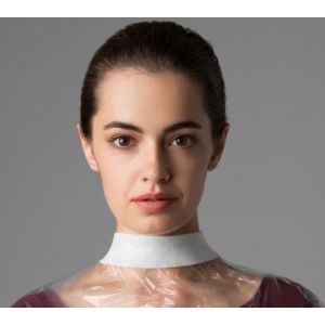 Воротнички спанлейс белый 7см.х40см., 100 шт./уп.