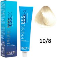 Крем-краска для волос PRINCESS ESSEX 10/8 светлый блондин жемчужный/жемчужный лед 60мл