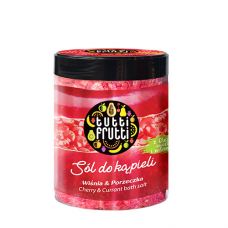 Вишня и Смородина ароматическая соль для ванны Tutti Frutti, 600гр.