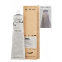 Безаммиачная тонирующая крем-краска BLONDEGO PURE TONER Platinum, 60мл