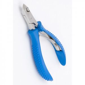 Кусачки для кутикулы (5мм), силиконовые ручки, AT 1105 Le Rose