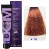 Крем-краска DCM Hair Color Cream HOP Complex 7/36 100мл
