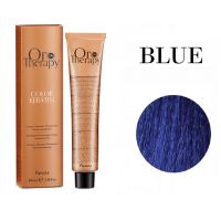 Безаммиачная крем-краска для волос ORO Therapy Color Keratin Синий, 100мл