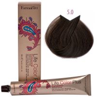 Крем-краска для волос LIFE COLOR PLUS 5,0/5N светлый коричневый 100мл