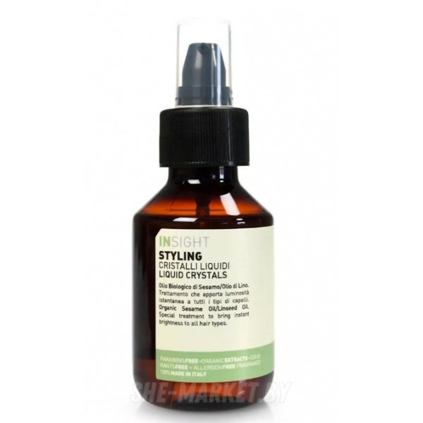 Кристаллы жидкие для термозащиты волос STYLING Liquid Crystals, 100мл