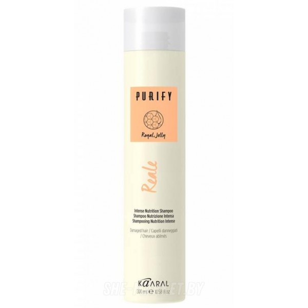 Восстанавливающий шампунь для поврежденных волос Reale Shampoo Purify, 300мл