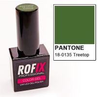 Гель-лак Rofix Color-Gel PANTONE 18-0135 Treetop, 10гр Гель-лак Rofix Color-Gel PANTONE 18-0135 Treetop, 10гр