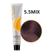 Крем краска для волос Get the Color ТОН 5.5 MIX светло каштановый красный , 100мл