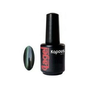 Гель-лак «LAGEL» 1000 «Cat eye» зеленый, 15 мл.