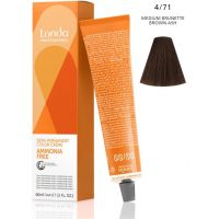 Интенсивное тонирование волос Londacolor 4/71 Каштан (коричнево-пепельный) 60мл Интенсивное тонирование волос Londacolor 4/71 Каштан (коричнево-пепельный) 60мл