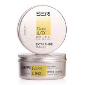 Воск для укладки и экстра-блеск волос слабой фиксации Seri, 100мл