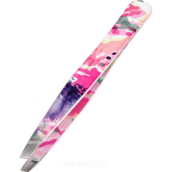 Пинцет для бровей, скошенный кончик Classic, модель AT 9905