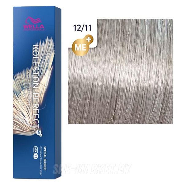 Стойкая крем-краска Koleston Perfect ME+ 12/11 Seashell Special Blonde 60мл
