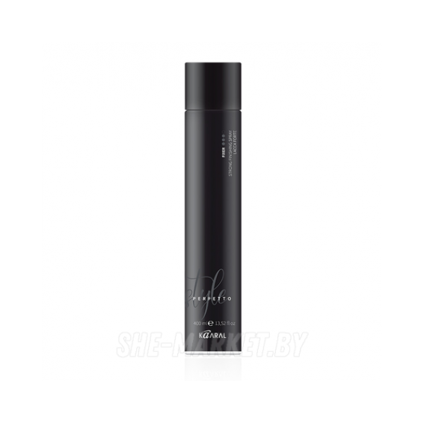 Лак для волос сильной фиксации финишный Fixer hold protect finishing spray Style Perfetto, 400мл