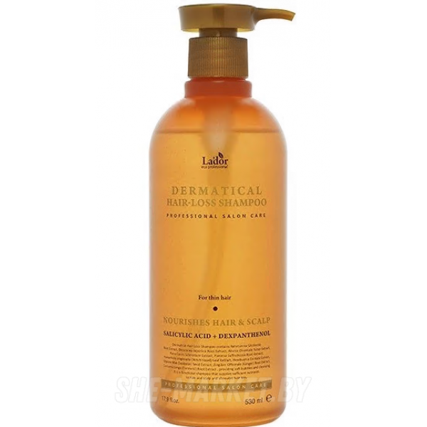Шампунь от выпадения для тонких волос Dermatical Hair-Loss Shampoo, 530мл