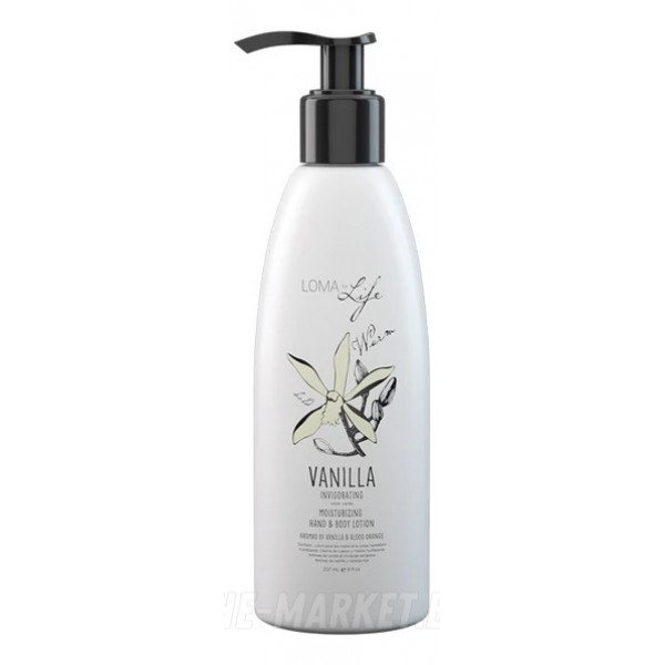 Лосьон для рук и тела с ароматом ванили Vanilla Invigorating Moisturizing Hand & Body Lotion, 237мл