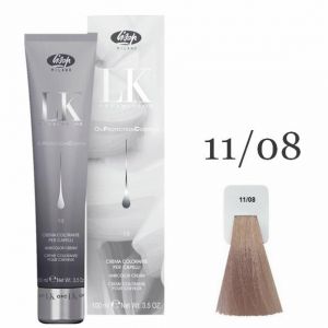 Краска для волос LK OPC Oil Protection Complex 11/08 очень светлый блондин натуральный жемчужный экстрасветлый, 100мл