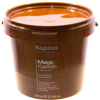 Обесцвечивающий порошок с кератином для волос Без аммония Magic Keratin, 500гр Обесцвечивающий порошок с кератином для волос Без аммония Magic Keratin, 500гр
