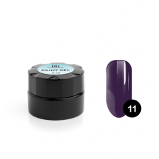 Гель-краска для дизайна ногтей №11 фиолетовая , 6 мл.