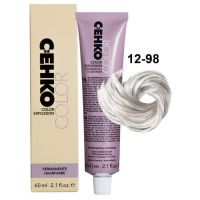 Перманентная крем-краска для волос COLOR EXPLOSION 12/98 Платиновый блондин сандре-фиолетовый, 60мл