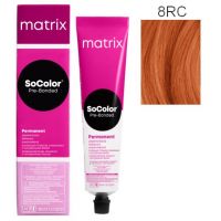 Крем-краска для волос SoColor Pre-Bonded 8RC Светлый блондин красно-медный 90мл
