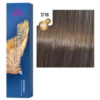 Стойкая крем-краска Koleston Perfect ME+ 7/18 Насыщенные натуральные 60мл