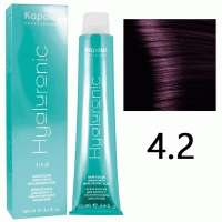 Крем-краска для волос Hyaluronic acid 4.2 Коричневый фиолетовый, 100 мл Крем-краска для волос Hyaluronic acid 4.2 Коричневый фиолетовый, 100 мл