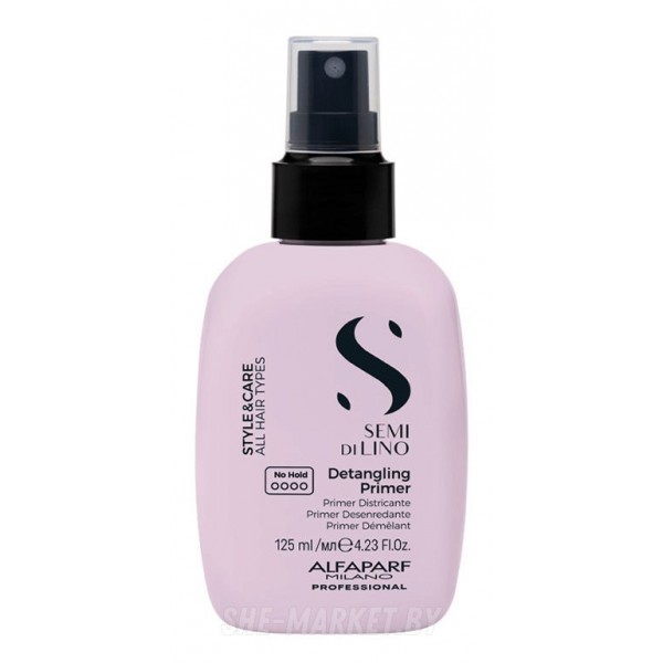 Праймер для распутывания волос Detangling Primer Semi Di Lino Style & Care, 125мл