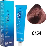 Крем-краска для волос PRINCESS ESSEX 6/54 темно-русый красно-медный/яшма 60мл