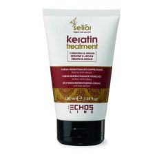 Восстанавливающий крем-флюид для волос с маслом Аргании и кератином SELIAR KERATIN TREATMENT, 100мл