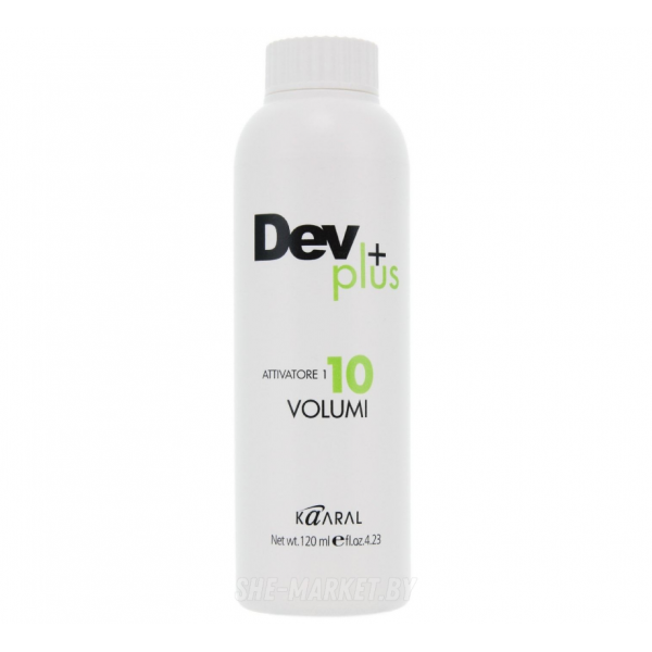 Окислитель для краски Dev Oxi plus Peroxide 3% 10VOL, 120мл
