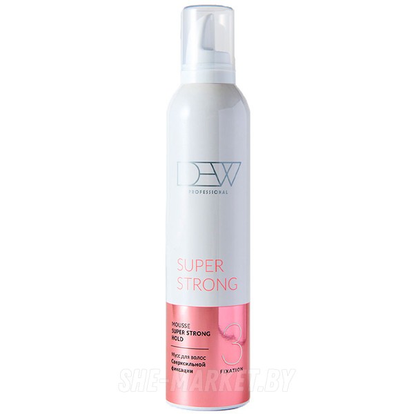 Мусс для волос сверхсильной фиксации Mousse Super Strong Hold, 350мл