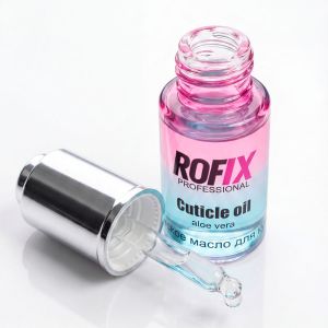 Масло для кутикулы двухфазное Rofix Cuticle oil Aloe Vera, 15мл Масло для кутикулы двухфазное Rofix Cuticle oil Aloe Vera, 15мл
