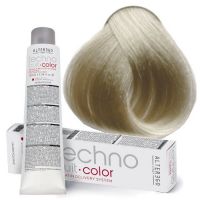 Краска для волос перманентная Techno Fruit Color 10/1 пепельный платиновый блондин, 100мл Краска для волос перманентная Techno Fruit Color 10/1 пепельный платиновый блондин, 100мл