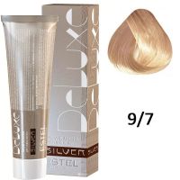 Крем-краска для седых волос SILVER DE LUXE 9/7 блондин коричневый 60мл