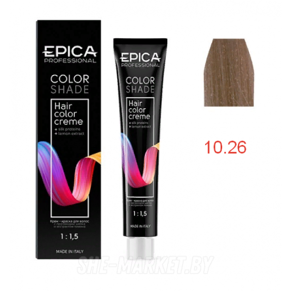 Крем-краска COLORSHADE 10.26 светлый блондин перламутрово-красный, 100мл