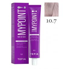 Безаммиачная гель-краска для волос MYPOINT Tone On Tone, тон 10.7 экстра светлый блондин фиолетовый , 60 мл