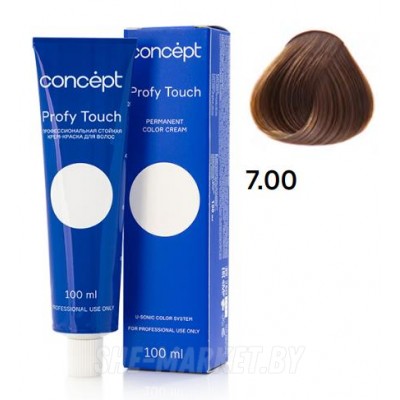 Стойкая крем-краска д/волос Profy Touch 7.00, 100 мл.