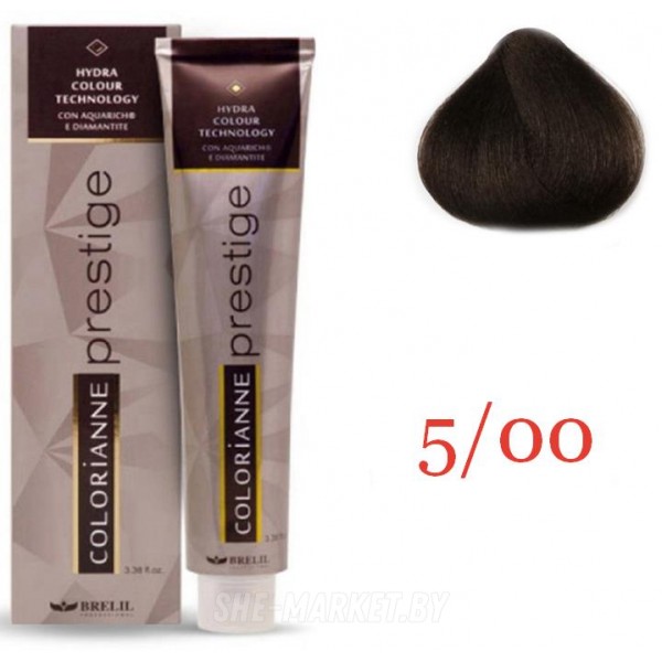 Крем-краска для волос Colorianne Prestige ТОН - 5/00 Светлый каштан, 100мл