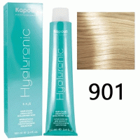 Крем-краска для волос Hyaluronic acid 901 Осветляющий пепельный, 100 мл Крем-краска для волос Hyaluronic acid 901 Осветляющий пепельный, 100 мл