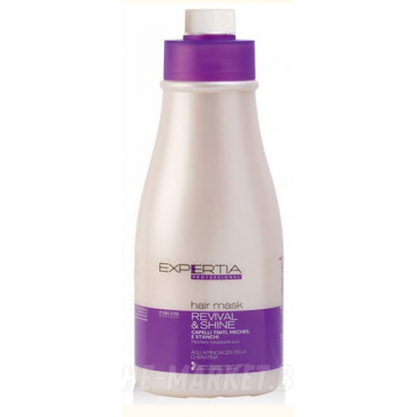 Маска для восстановления и блеска поврежденным волосам Expertia, 1500мл