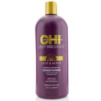 Кондиционер для поврежденных волос Deep Brilliance Olive Monoi Optimum Moisture Conditioner, 946 м