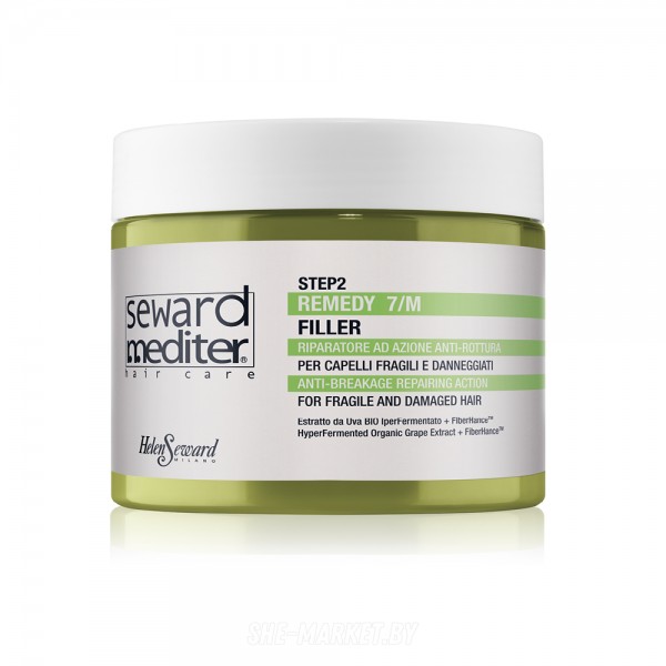 Восстанавливающая гель-маска против ломкости волос MEDITER REMEDY FILLER 7/M, 500мл