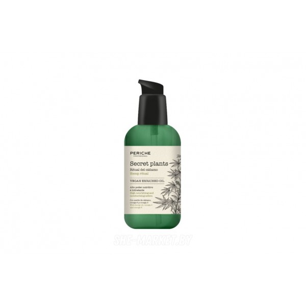 Обогащенное масло для волос увлажняющее с коноплёй ENRICHED OIL HEMP RITUAL SECRET PLANTS, 100мл