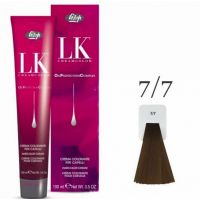 Краска для волос LK OPC Oil Protection Complex 7/7 блондин бежевый, 100мл