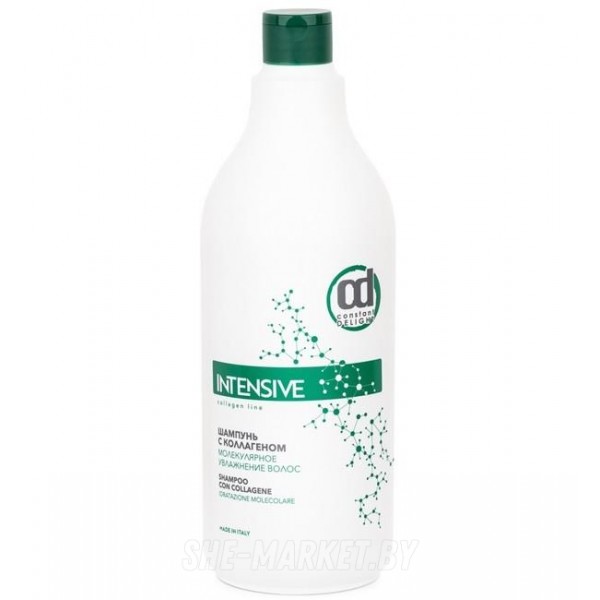 Шампунь с Коллагеном Молекулярное увлажнение Intensive Collagene Shampoo,1л