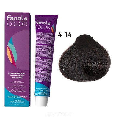 Крем-краска для волос Crema Colore 4.14 Coffee, 100мл
